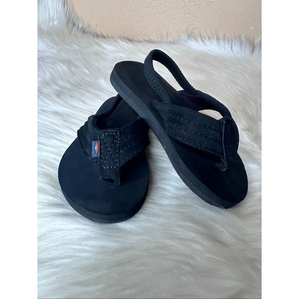 RAINBOW The Grombow - Soft Rubber Top Sole with 1" Strap and Pin line Sandals Si